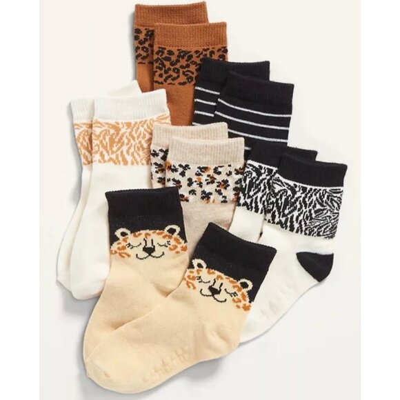Old Navy Toddler Boy Crew Socks Size 4T-5T New - Picture 1 of 5